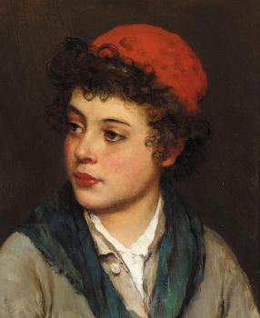 尤金 德 佈拉斯 Portrait of a Boy 尤金 德 佈拉斯 Portrait of a Boy